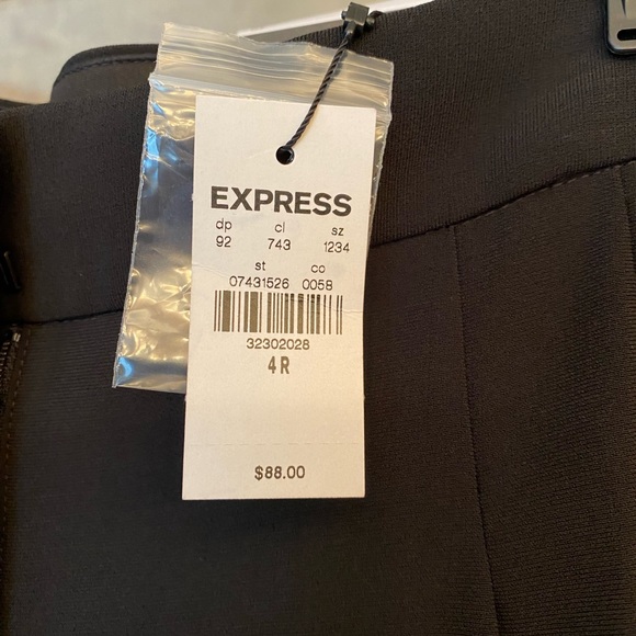 NWT EXPRESS Trouser Super high rise pants - Picture 3 of 10